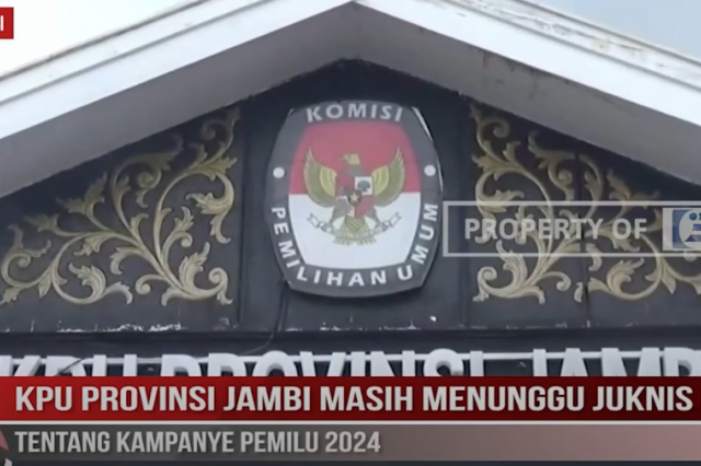 KPU PROVINSI JAMBI MASIH MENUNGGU JUKNIS PKPU TENTANG KAMPANYE PEMILU 2024