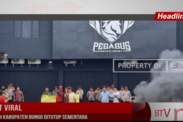 SEMPAT VIRAL, PEGASUS DI KABUPATEN BUNGO DITUTUP SEMENTARA