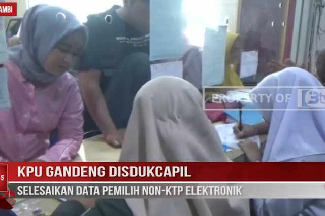 KPU GANDENG DISDUKCAPIL SELESAIKAN DATA PEMILIH NON KTP ELEKTRONIK