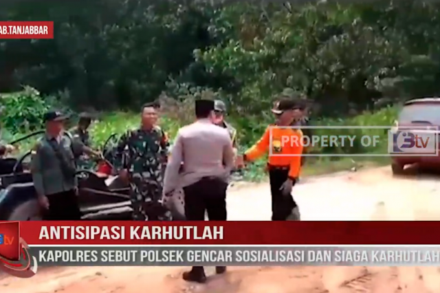 ANTISIPASI KARHUTLAH, KAPOLRES SEBUT POLSEK GENCAR SOSIALISASI DAN SIAGA KARHUTLAH