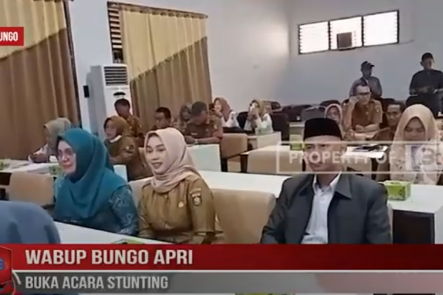 WABUP BUNGO APRI BUKA ACARA STUNTING