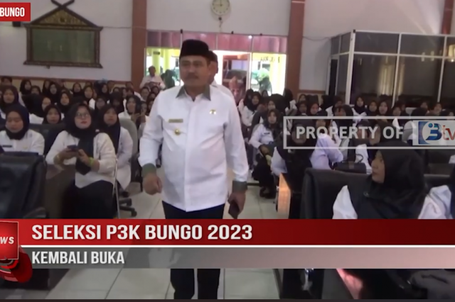 SELEKSI P3K BUNGO 2023 KEMBALI BUKA