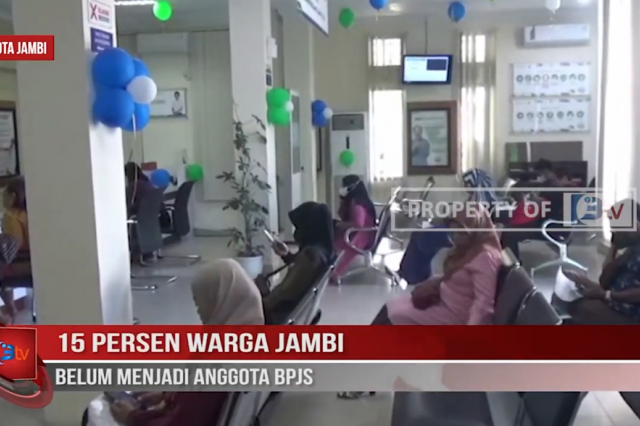 15 PERSEN WARGA JAMBI BELUM MENJADI ANGGOTA BPJS