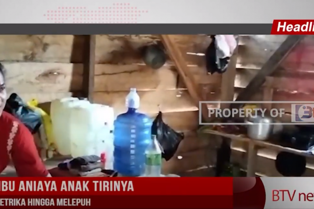 TEGA, IBU ANIAYA ANAK TIRINYA DENGAN SETRIKA HINGGA MELEPUH