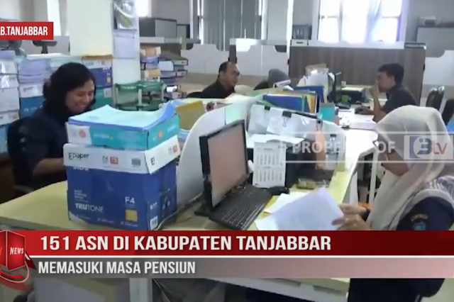 151 ASN DI KABUPATEN TANJABBAR MEMASUKI MASA PENSIUN