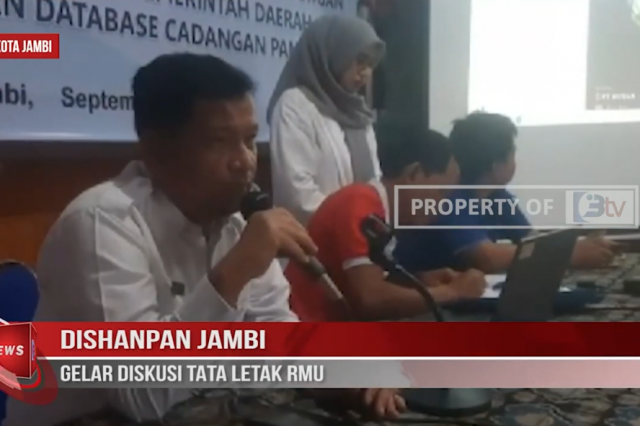 DISHANPAN JAMBI GELAR DISKUSI TATA LETAK RMU