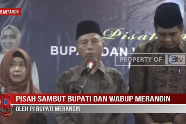 PISAH SAMBUT BUPATI DAN WABUP MERANGIN OLEH PJ BUPATI MERANGIN