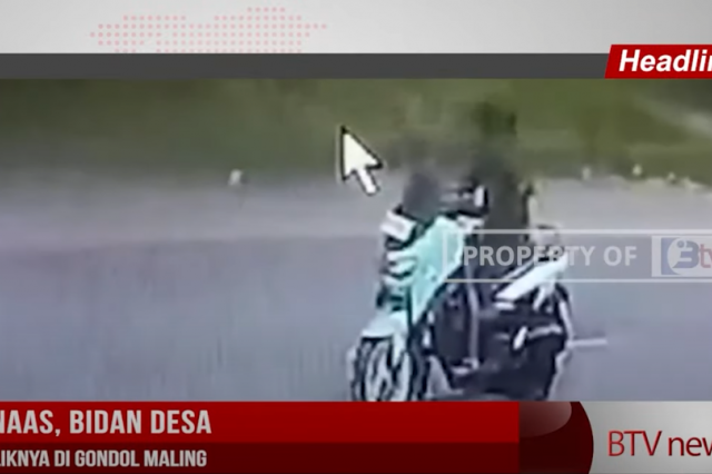 NASIB NAAS, BIDAN DESA MOTOR MILIKNYA DI GONDOL MALING