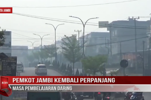 PEMKOT JAMBI KEMBALI PERPANJANG MASA PEMBELAJARAN DARING