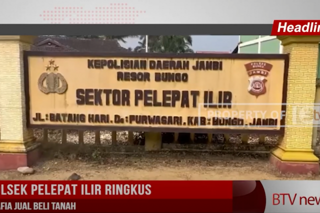 UNIT POLSEK PELEPAT ILIR RINGKUS PELAKU MAFIA JUAL BELI TANAH