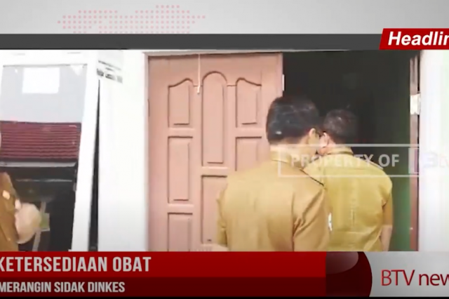 JAMIN KETERSEDIAAN OBAT, PJ BUPATI MERANGIN SIDAK DINKES