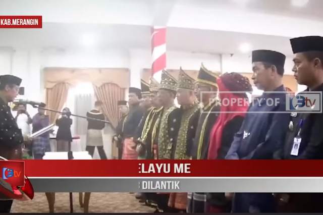 LEMBAGA ADAT MELAYU MERANGIN MASA BHAKTI 2023 2028 DILANTIK