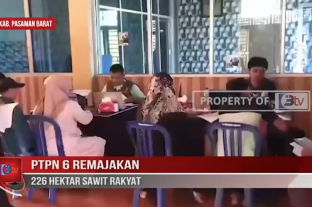 PTPN 6 REMAJAKAN 226 HEKTAR SAWIT RAKYAT