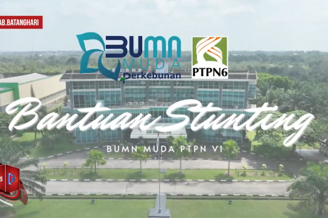 BUMN MUDA PTPN 6 BERIKAN BANTUAN UNTUK ANAK STUNTING