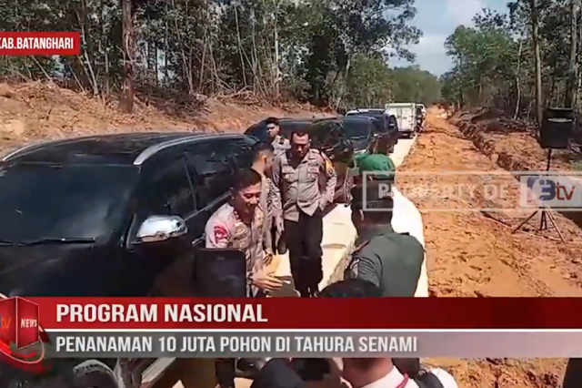 PROGRAM NASIONAL PENANAMAN 10 JUTA POHON DI TAHURA SENAMI