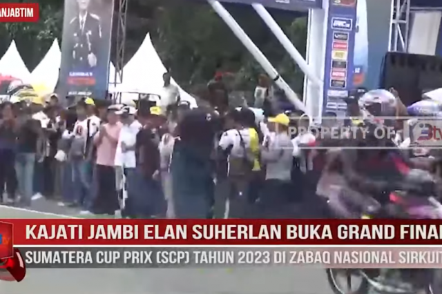 KAJATI JAMBI ELAN SUHERLAN BUKA GRAND FINAL SUMATERA CUP PRIX SCP TAHUN 2023