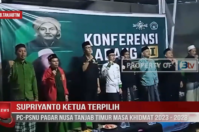 SUPRIYANTO KETUA TERPILIH PC PSNU PAGAR NUSA TANJAB TIMUR MASA KHIDMAT 2023 - 2028