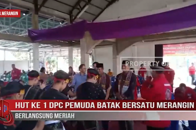 HUT KE 1 DPC PEMUDA BATAK BERSATU MERANGIN BERLANGSUNG MERIAH