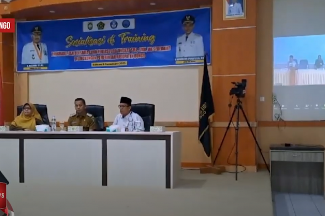 WAKIL BUPATI BUNGO SOSIALISASI DAN TRAINING PROGRAM P4GN