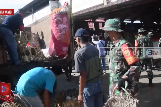 SEMANGAT GOTONG ROYONG KARYA BAKTI KODIM 0415 JAMBI