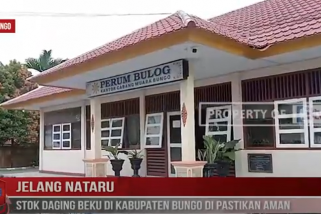 JELANG NATARU, STOK DAGING BEKU DI KABUPATEN BUNGO DI PASTIKAN AMAN