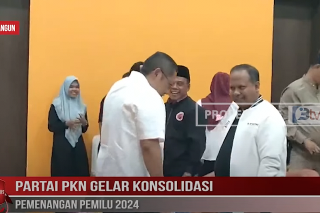 PARTAI PKN GELAR KONSOLIDASI PEMENANGAN PEMILU 2024