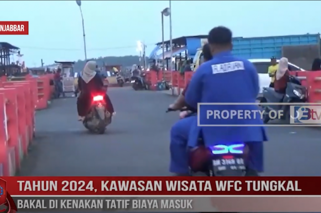 TAHUN 2024, KAWASAN WISATA WFC TUNGKAL BAKAL DI KENAKAN TARIF BIAYA MASUK