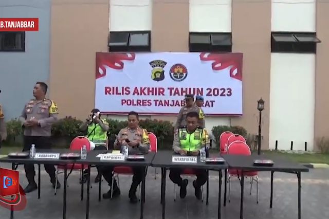 SELAMA TAHUN 2023 POLRES TANJABBARAT TANGANI 168 KASUS