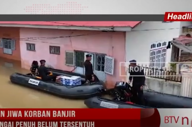 RATUSAN JIWA KORBAN BANJIR KOTA SUNGAI PENUH BELUM TERSENTUH