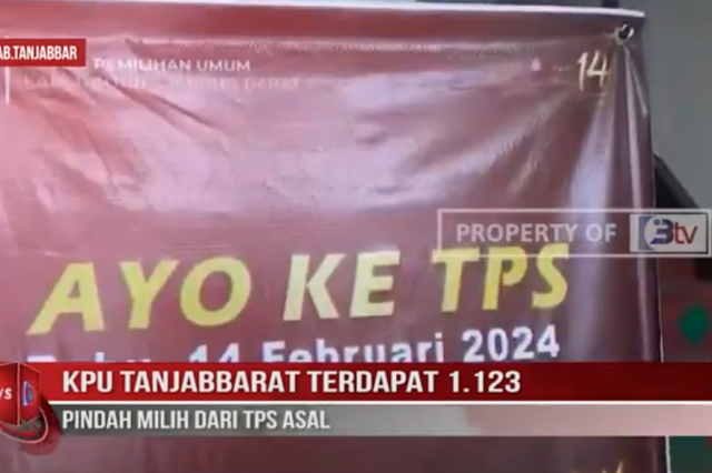 KPU TANJABBARAT TERDAPAT 1 123 PINDAH MILIH DARI TPS ASAL