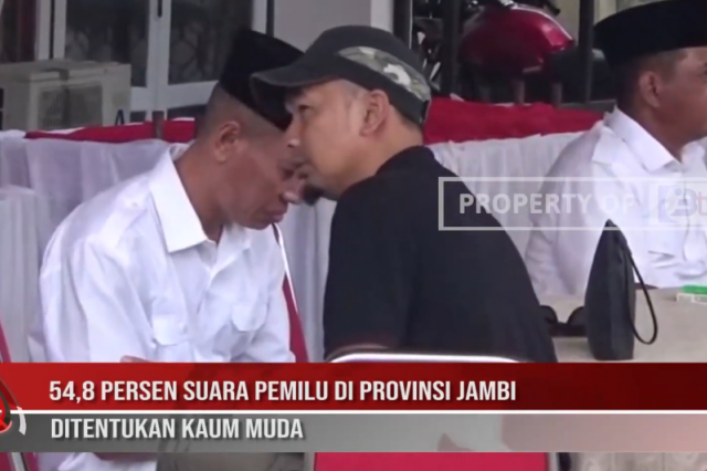 54,8 PERSEN SUARA PEMILU DI PROVINSI JAMBI DITENTUKAN KAUM MUDA