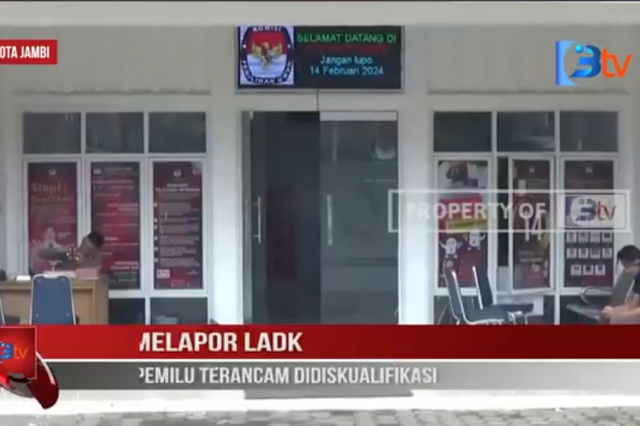 TIDAK MELAPOR LADK, PESERTA PEMILU TERANCAM DIDISKUALIFIKASI