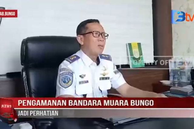 PENGAMANAN BANDARA MUARA BUNGO JADI PERHATIAN