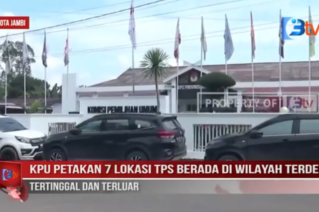 KPU PETAKAN 7 LOKASI TPS BERADA DI WILAYAH TERDEPAN, TERTINGGAL DAN TERLUAR