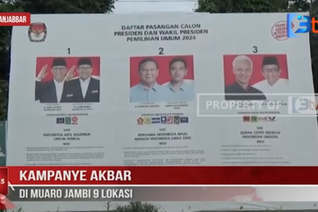 KAMPANYE AKBAR DI MUARO JAMBI 9 LOKASI