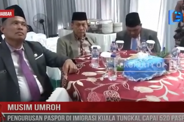 MUSIM UMROH, PENGURUSAN PASPOR DI IMIGRASI KUALA TUNGKAL CAPAI 520 PASPOR