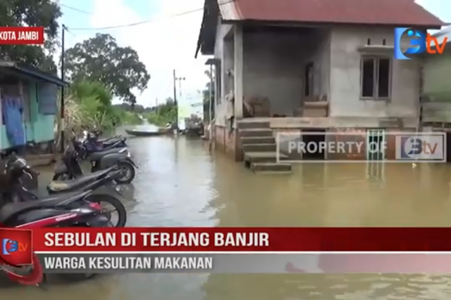 SEBULAN DI TERJANG BANJIR, WARGA KESULITAN MAKANAN