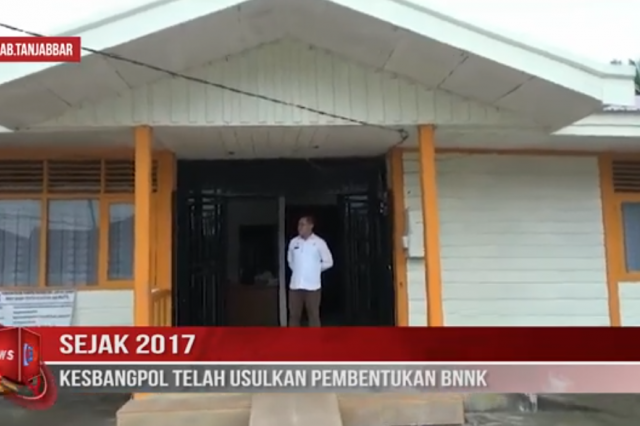 SEJAK 2017, KESBANGPOL TELAH USULKAN PEMBENTUKAN BNNK