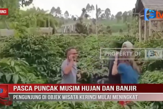 PASCA PUNCAK MUSIM HUJAN DAN BANJIR, PENGUNJUNG DI OBJEK WISATA KERINCI MULAI MENINGKAT