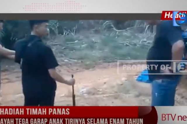 DI BERI HADIAH TIMAH PANAS, SEORANG AYAH TEGA GARAP ANAK TIRINYA SELAMA ENAM TAHUN