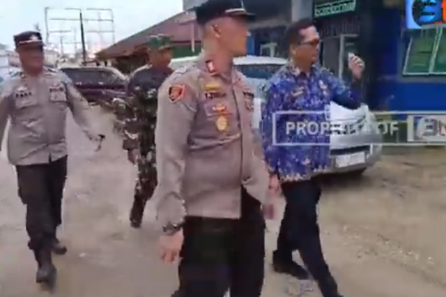 APLIKASI SIREKAP EROR, POLISI JAGA KETAT RUANG KOTAK SURAT SUARA DI MUARO JAMBI