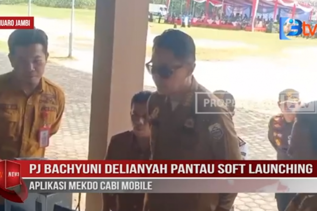 PJ BACHYUNI DELIANYAH PANTAU SOFT LAUNCHING APLIKASI MEKDO CABI MOBILE