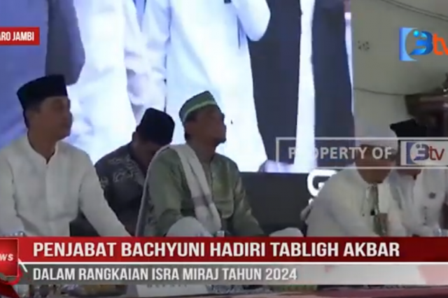 PENJABAT BACHYUNI HADIRI TABLIGH AKBAR DALAM RANGKAIAN ISRA MIRAJ TAHUN 2024