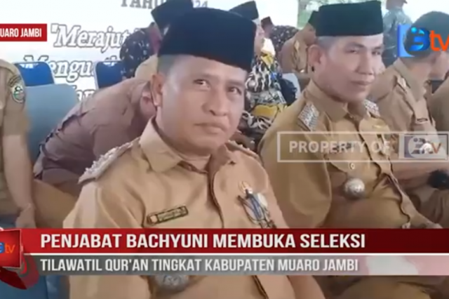 PENJABAT BACHYUNI MEMBUKA SELEKSI TILAWATIL QUR'AN TINGKAT KABUPATEN MUARO JAMBI