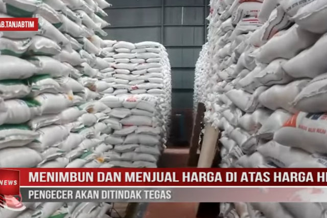 MENIMBUN DAN MENJUAL HARGA DI ATAS HARGA HET, PENGECER AKAN DITINDAK TEGAS