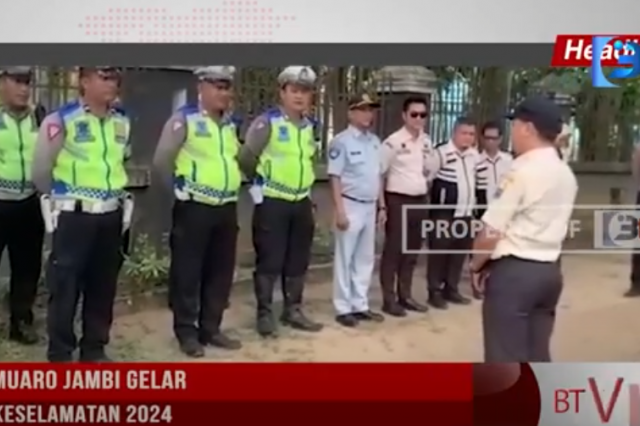 POLRES MUARO JAMBI GELAR OPERASI KESELAMATAN 2024