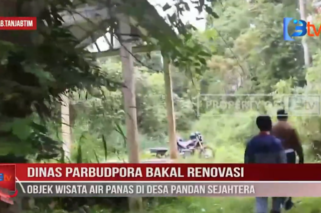 DINAS PARBUDPORA BAKAL RENOVASI OBJEK WISATA AIR PANAS DI DESA PANDAN SEJAHTERA