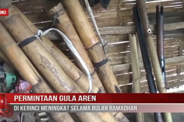 PERMINTAAN GULA AREN DI KERINCI MENINGKAT SELAMA BULAN RAMADHAN