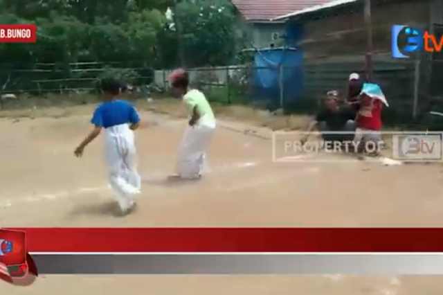 DALAM MERIAHKAN HARI RAYA IDUL FITRI 1445 H, WARGA RT 04 TANJUNG BELIT GELAR PERLOMBAAN