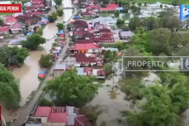 KOTA SUNGAI PENUH KEMBALI DI KEPUNG BANJIR